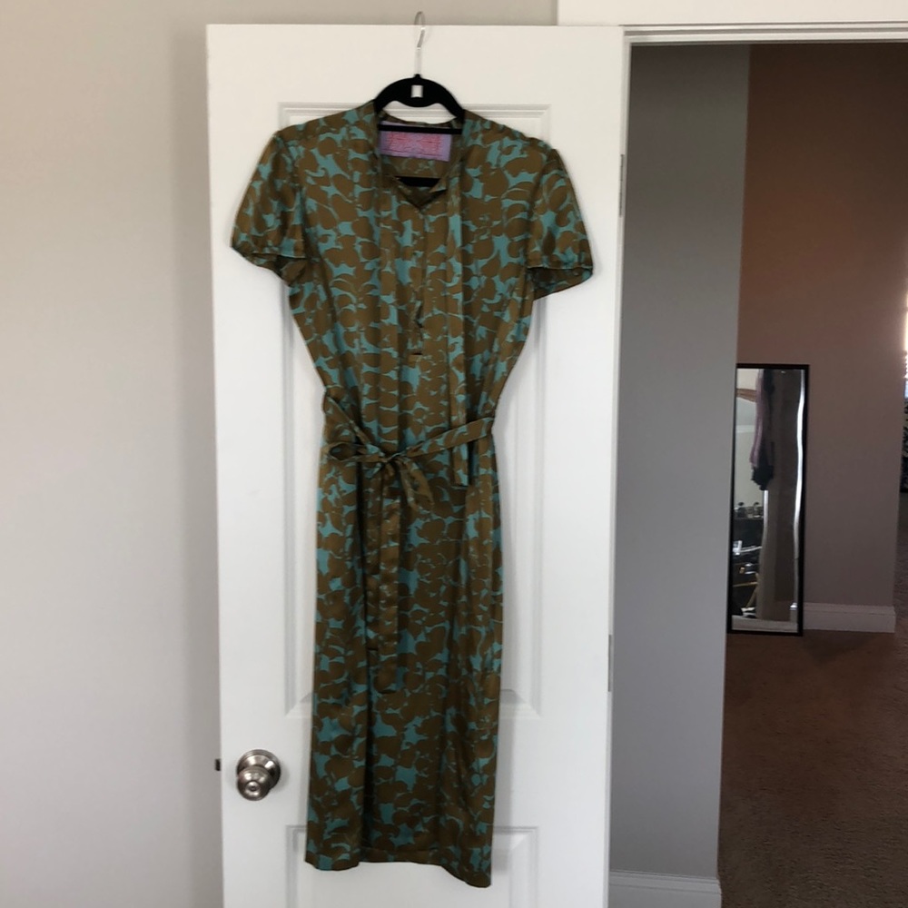 Silk Tulsa dress from neiman Marcus